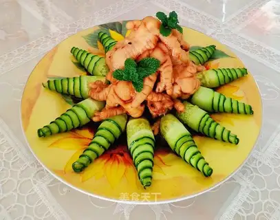 Frozen chicken claws