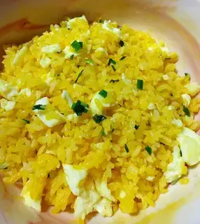Gold egg fried rice