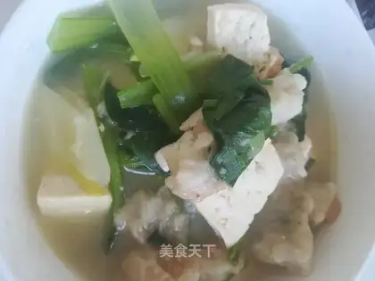 Tofu soup