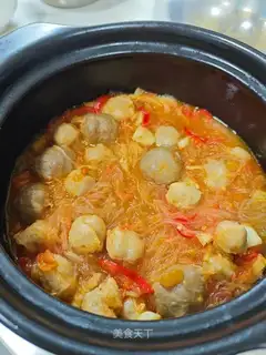 Tomato meatball fan