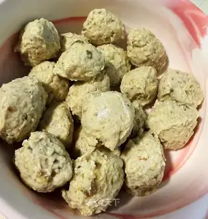 The mushrooms and the meatballs