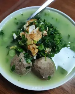 Veal beefball soup
