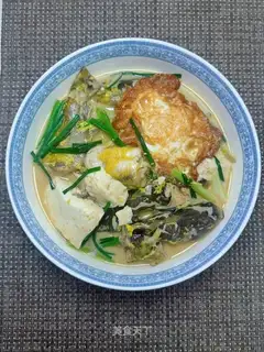 Eggs, tofu, yellowfish