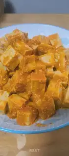 Crab butter tofu