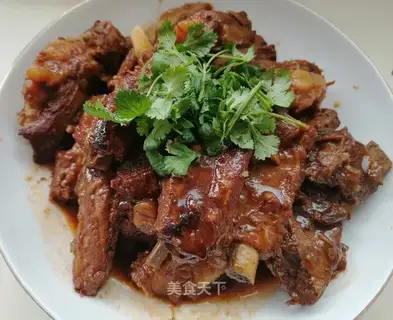 Sugar vinegar ribs