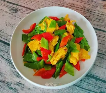 Eggs and vegetables