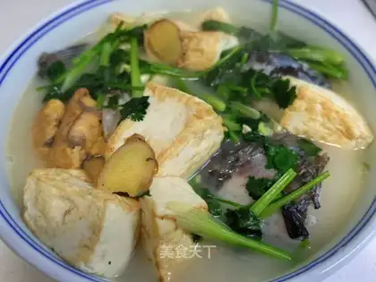 Tofu soup