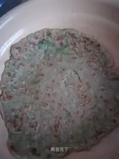 Smelt cucumber pancakes