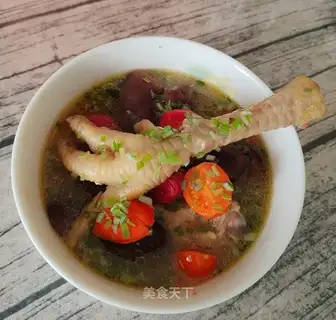 Chicken mushroom soup