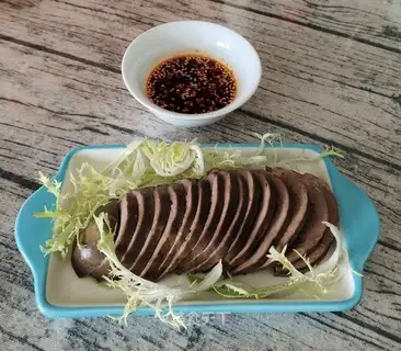 Delicious pig's heart