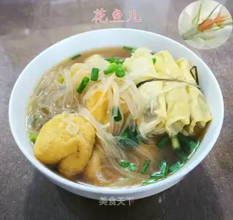 ♪ Tofu-curded potato fan soup ♪