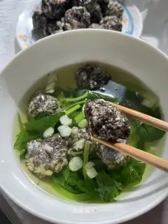 Meatball soup