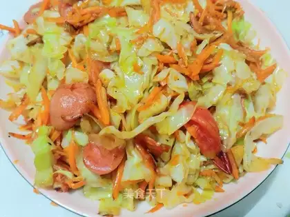 Carrot sausages