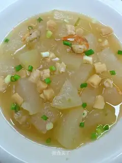 Dried prawn rice melons