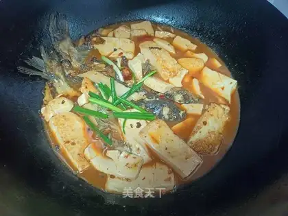 Skullfish burn tofu