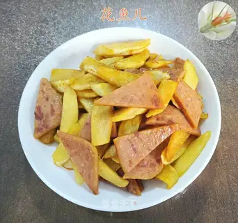Lunch fried meat