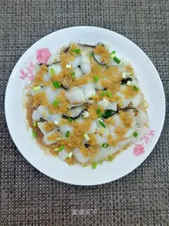 Garlic fan steamed fish