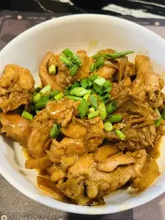 Chicken onions