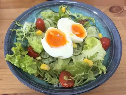 Eggs and corn