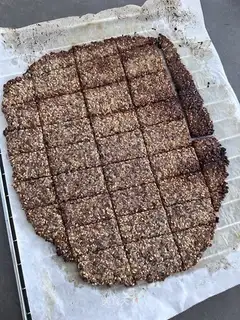 Roast oats banana cake