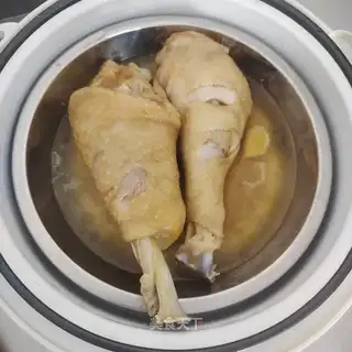Fire pot salt, chicken leg