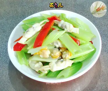 Double-fried celery
