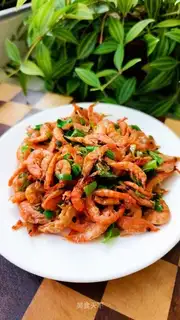 Fried krill