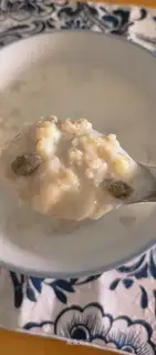 Banana milk oatmeal