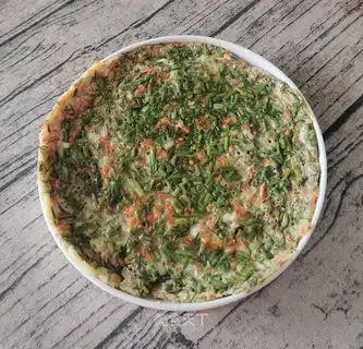 Carrot fragrance fried eggs