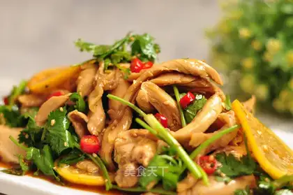 I'll rip off the lemon chicken