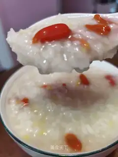 Ginger rice congee