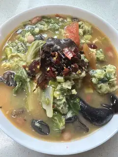 Plum soup