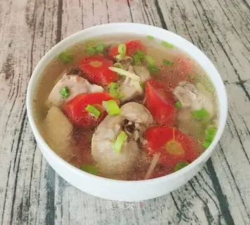 Carrot duck leg soup