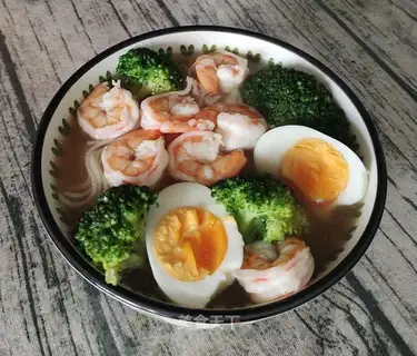Shrimp egg noodles