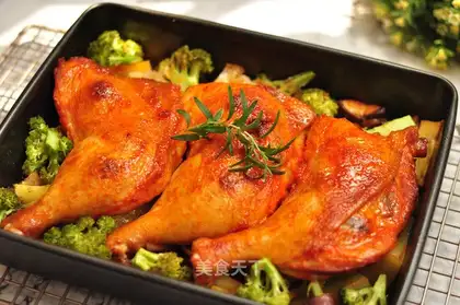 Cricket roasted chicken legs