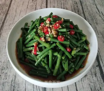 Breathy green beans