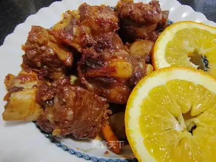 Orange ribs