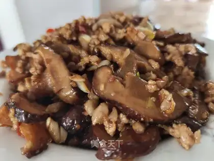 Flaming mushrooms