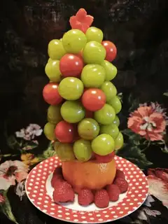 Christmas fruit tree