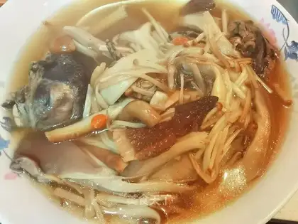 Chicken mushroom soup