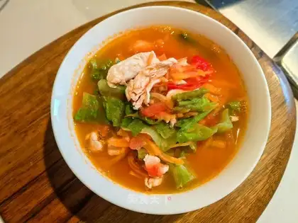 Chicken vegetable soup