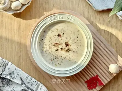 Butter mushroom soup