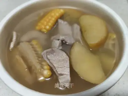 Crawly apple soup