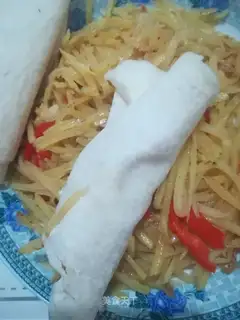 Potato burrito