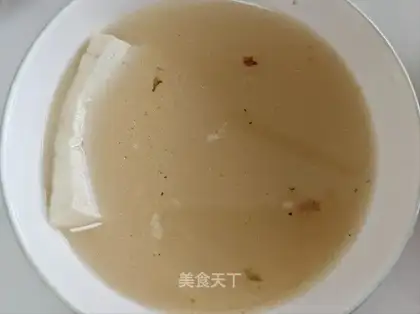 Tofu soup
