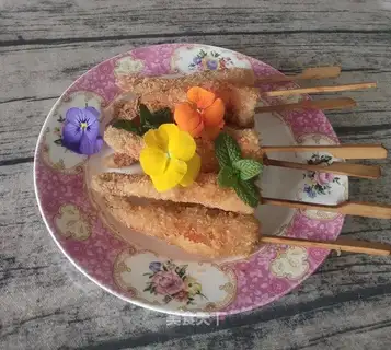 Delicious fried shrimp
