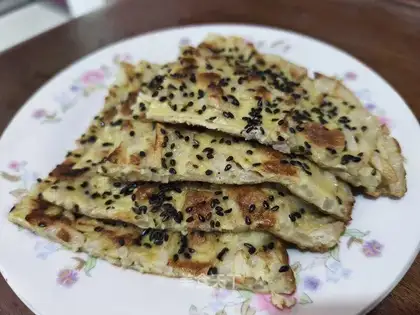 Sydney's egg pancakes
