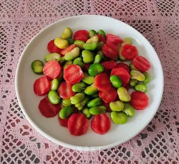 Peas and carrots