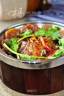 braised radish with hairtail