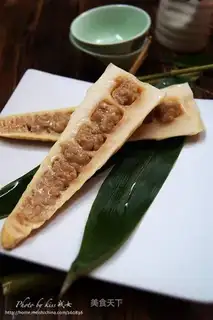 Spring bamboo shoots brewed